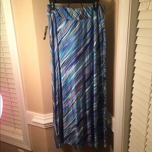 NWT New Directions Maxi Skirt